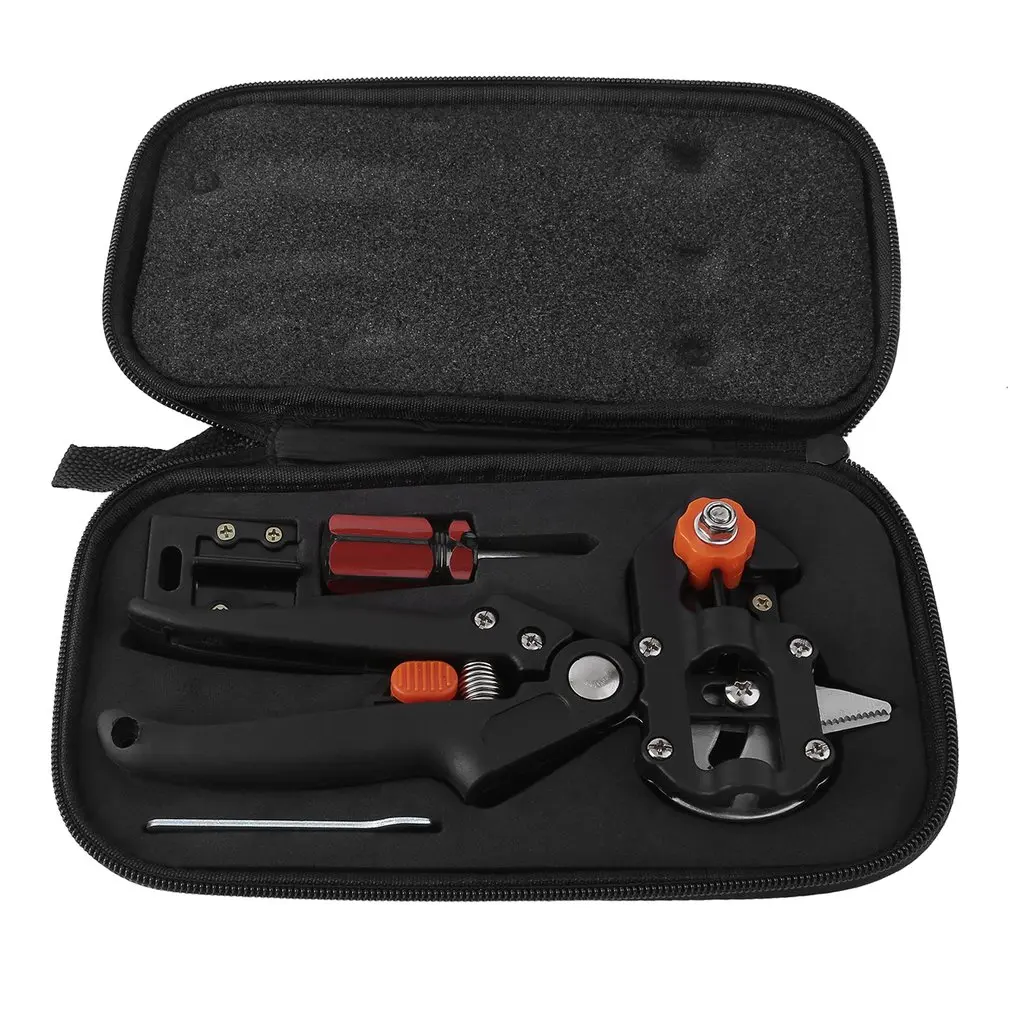 

Garden Fruit Tree Professional Plant Nursery Grafting Pruning Shears Scissor Set Grafting Cutting Tools Kit With Storage Bag