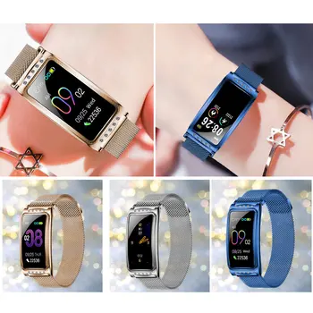 

F28 Smart Color Screen Monitor Waterproof Bracelet Multi-Sport Mode 105Mah Information Reminder Monitoring 2020
