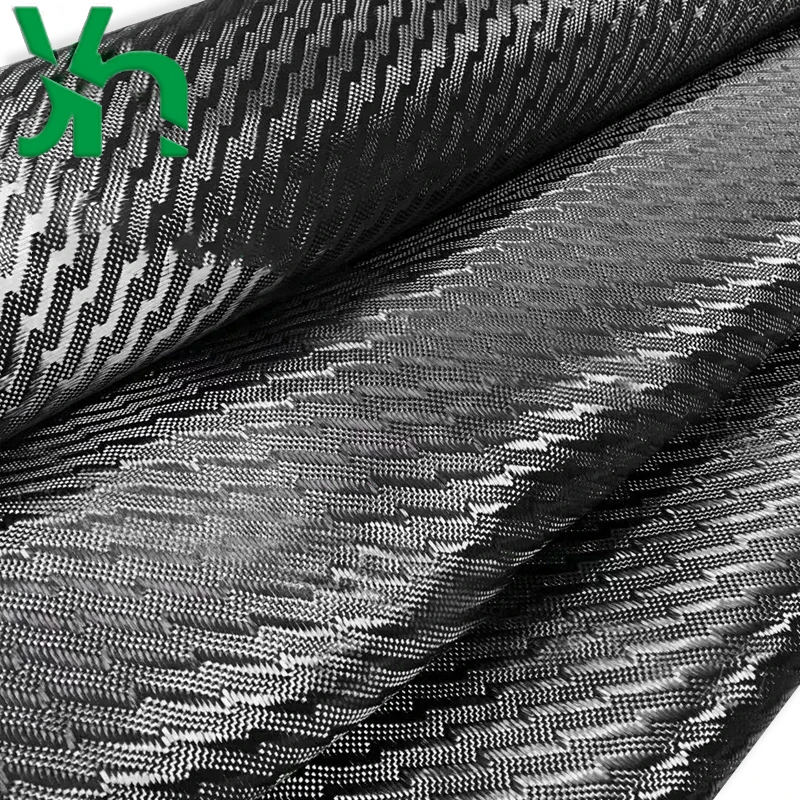 Lightning Textured Carbon Fiber Fabric 3K240g DIY Handmade Auto Parts Surface Modification Decoration fiberglass fabric