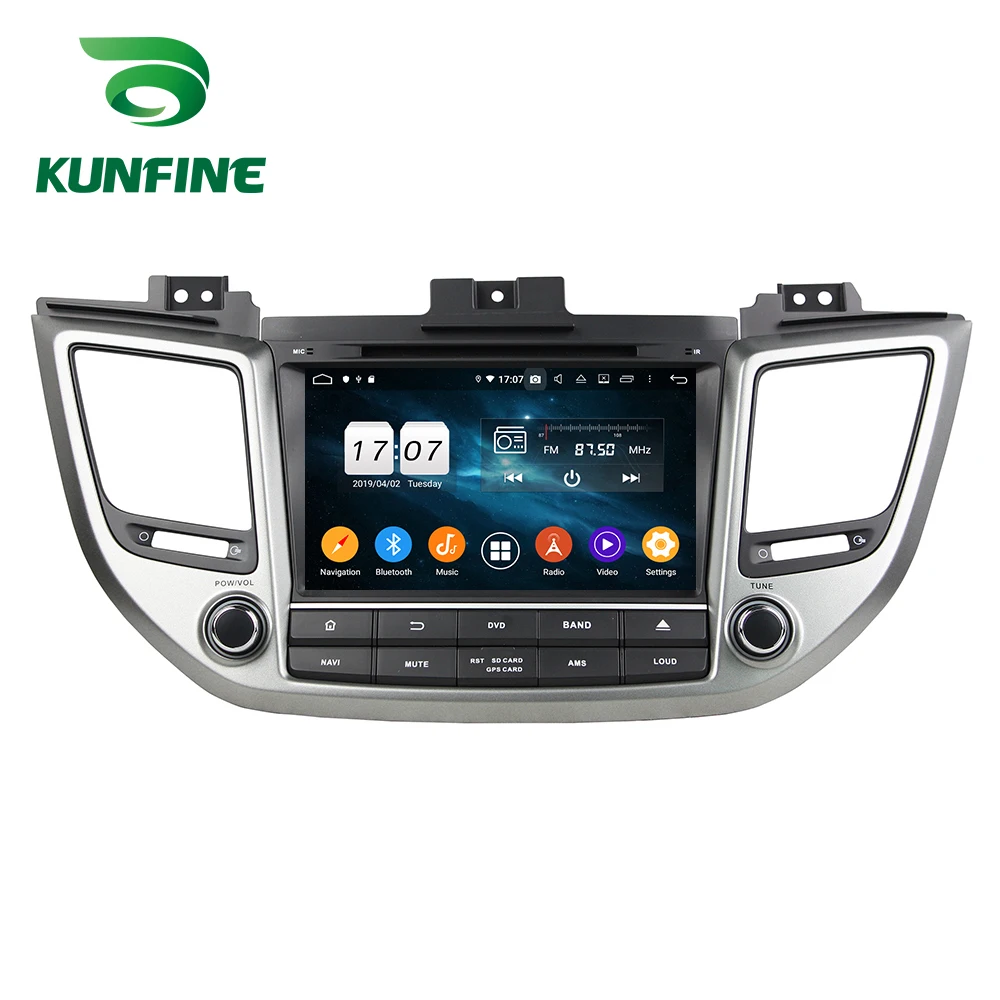 Sale Android 9.0 Octa Core 4GB RAM 64GB ROM Car DVD GPS Multimedia Player Car Stereo for Hyundai IX35 Tucson 2015 2016 2017 Radio 1