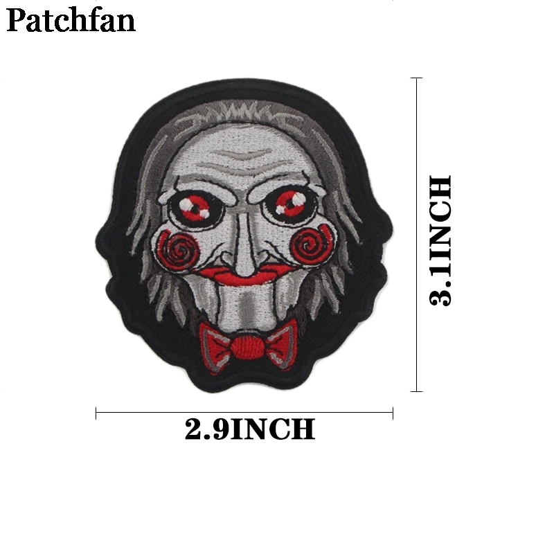 20 шт./партия, Patchfan, Billy, кукольная вышивка, железные нашивки, аппликация на одежду, рюкзаки на заказ, пришить значки самодельные A2272
