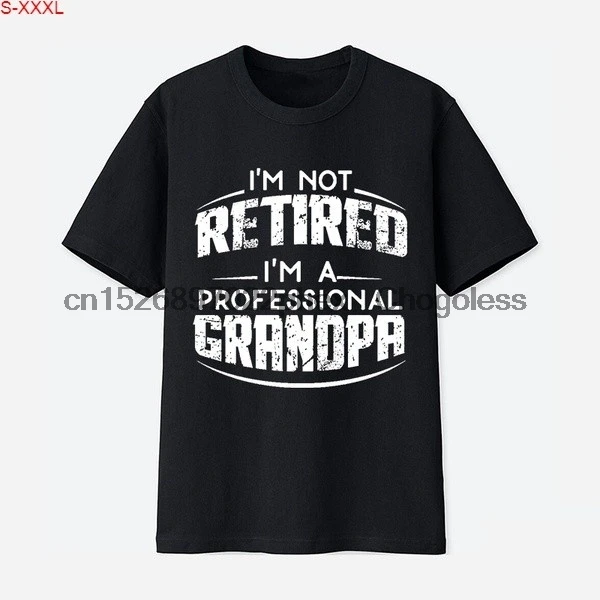 2020 модные футболки. Мужские отставку подарки футболка с надписью Grandpa Fathers Day Gift |