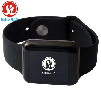 

Bluetooth Smart Watch Series 4 SmartWatch Case for Apple iOS iPhone Xiaomi Android Smart Phone vs Apple Watch (Red Button)