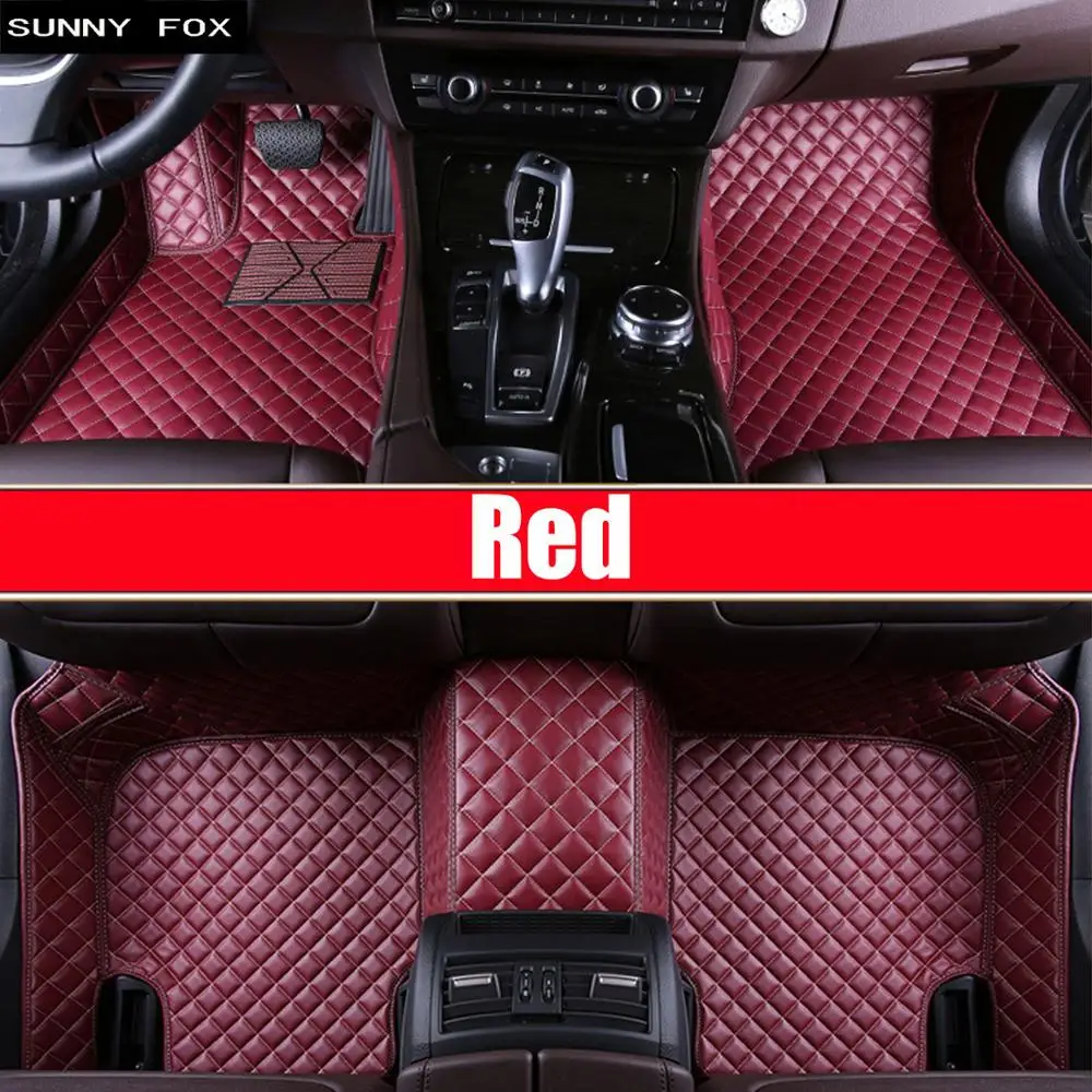 

SUNNY FOX Car floor mats for Infiniti M Y50 Y51 Q70 Q70L M25 M35 M35H M37 M37X M56 M25L M30D 5D car styling liners rugs (2006-)