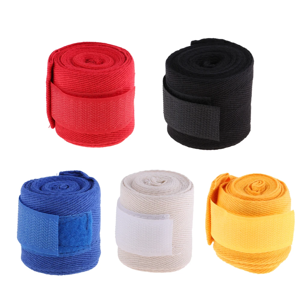 

Boxing Hand Wrap MMA Fist Protective Bandages Blue Kickboxing Inner Handwraps