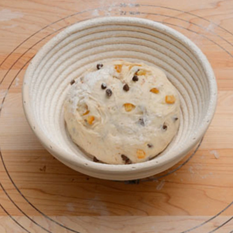Buy Dough Banneton Bread Basket Get Scraper Free Sourdough/Bread Proofing Basket Round Rattan Baskets Dough/Bread Bakery 483
