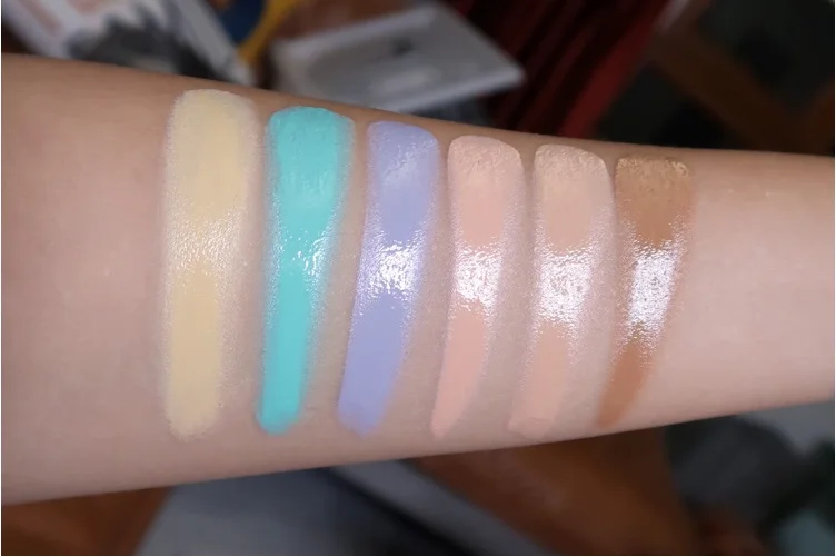 6 Colors Concealer Foundation Makeup Foundation Cream Scars Acne Cover Smooth Makeup Corrector Face Eyes Concealer Cosmetic