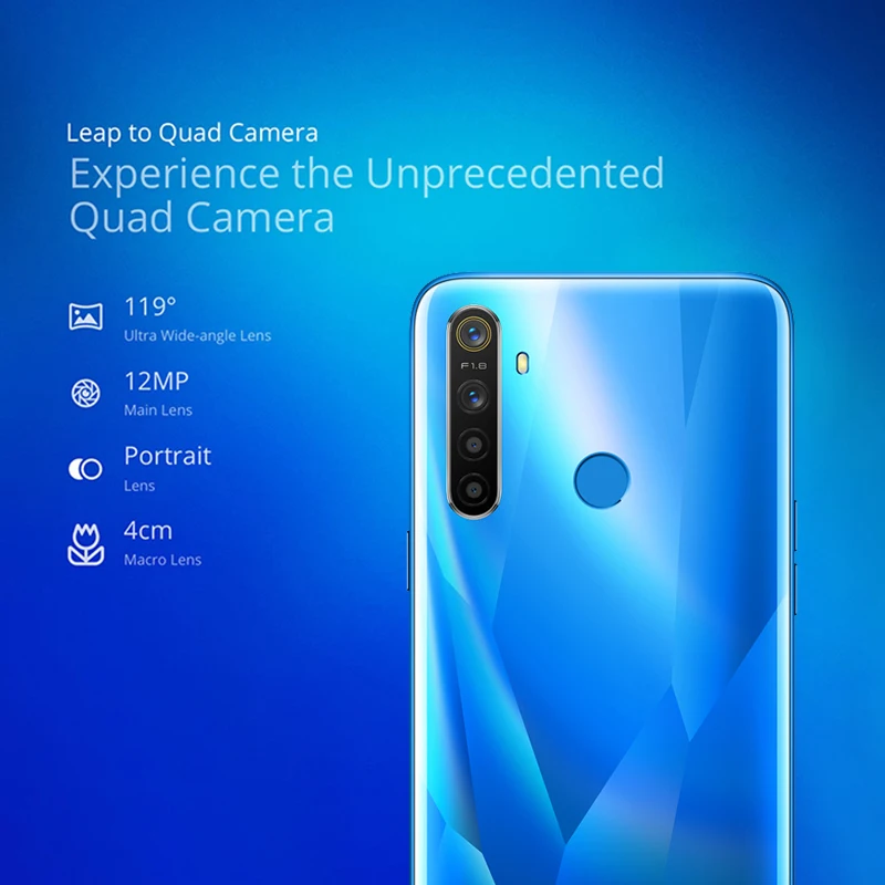 realme 5 4GB RAM 128GB ROM 6.5\