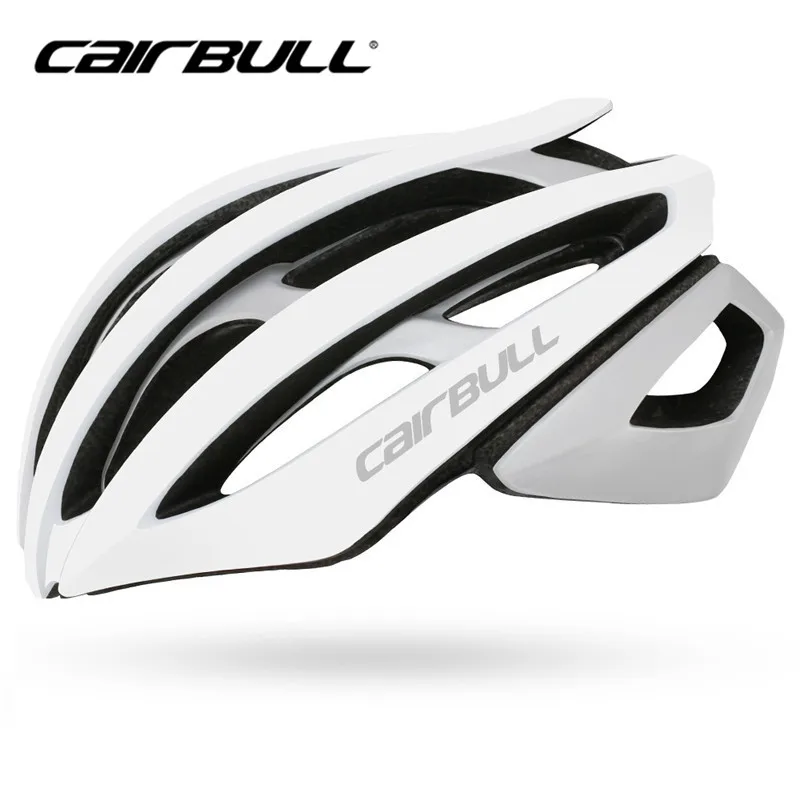 white black Cairbull SLK20 велосипедный шлем сверхлегкий гоночный велосипедный шлем для мужчин и женщин спортивные защитные MTB велосипедные шлемы для езды на велосипеде M/L - Цвет: white black