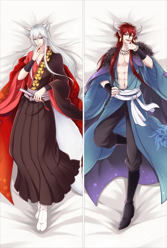 Аниме камисама поцелуй дакимакура чехол Tomoe & Mikage валик Kamisama Hajimemashita длинный