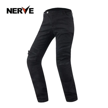 

Nerve Soldier Motorcycle Rider Pants Riding Racing Off-road Trousers Moto Cloth Fashion Elastic Jeans Protective Gear