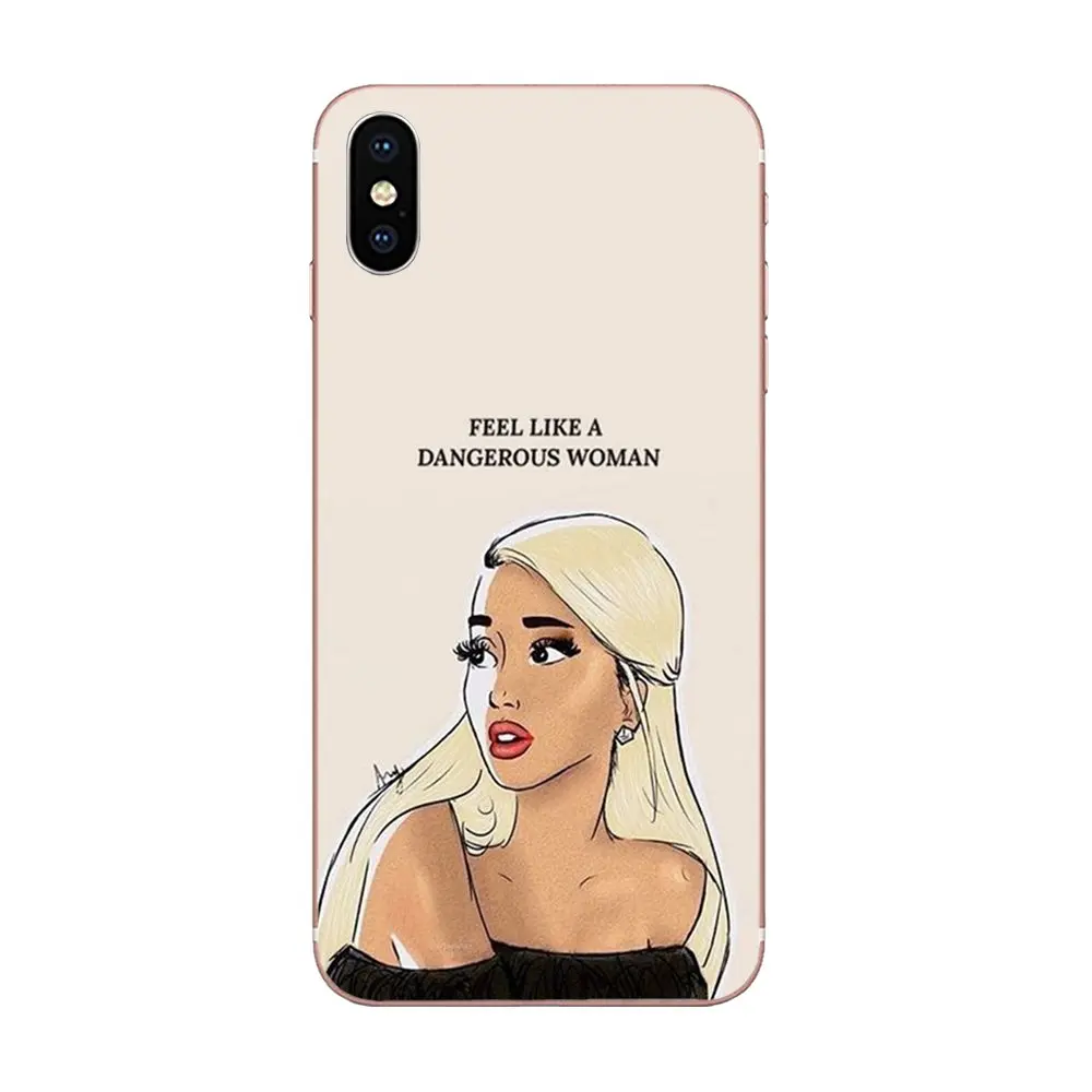 Ариана Гранде "сделай сам" для Huawei NOVA 2 V20 Y3II Y5 Y5II Y6 Y6II Y7 Y9 G8 G9 GR3 GR5 GX8 Prime мягкий чехол мобильного телефона