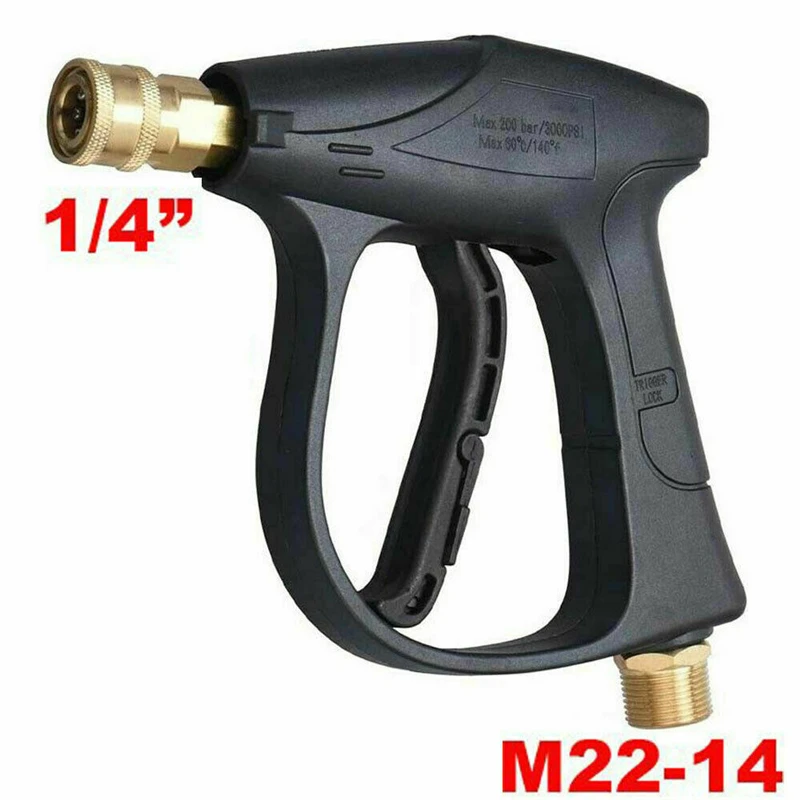 

High Pressure Washer Gun Water Jet 3000 PSI Pressure Power Washers Car Clean 1/4 Quick Release for Car Washer Water Gun Tools