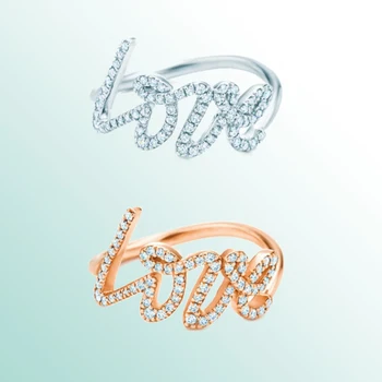 

TTFF New Fashion Original High Quality 100% S925 Sterling Silver Round Zircon Ring For Lady Personality Luxury Charm Jewelry