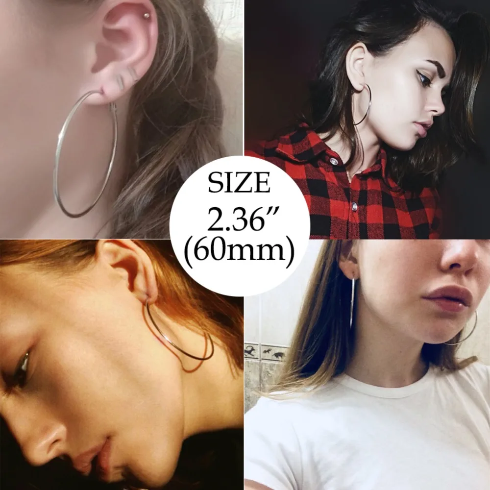 huge hoop earrings for women 2
