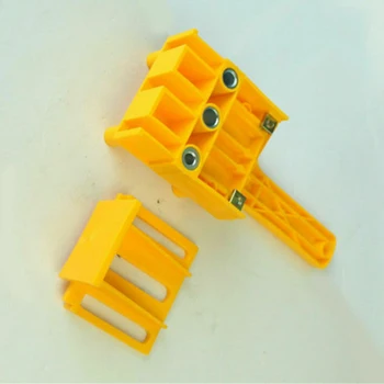 

Handheld Doweling Jig Drill Guide Corner Clamps For Woods Metal Welding Tool