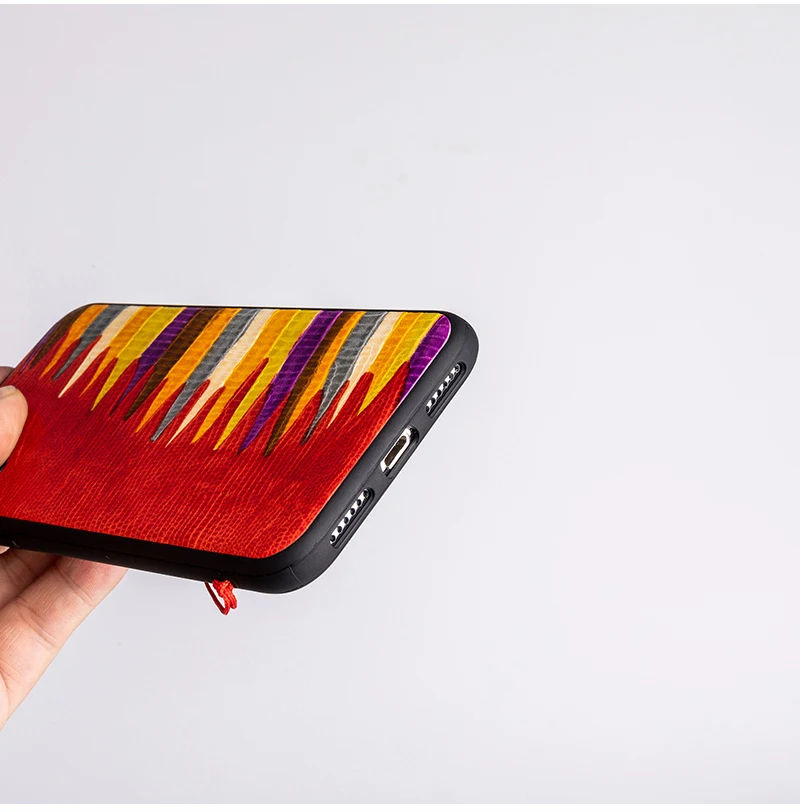 Цветной чехол для телефона IPhone X XS Max XR для Apple 5 5S SE 6 6S 7 8 Plus защитный чехол для телефона с кисточкой