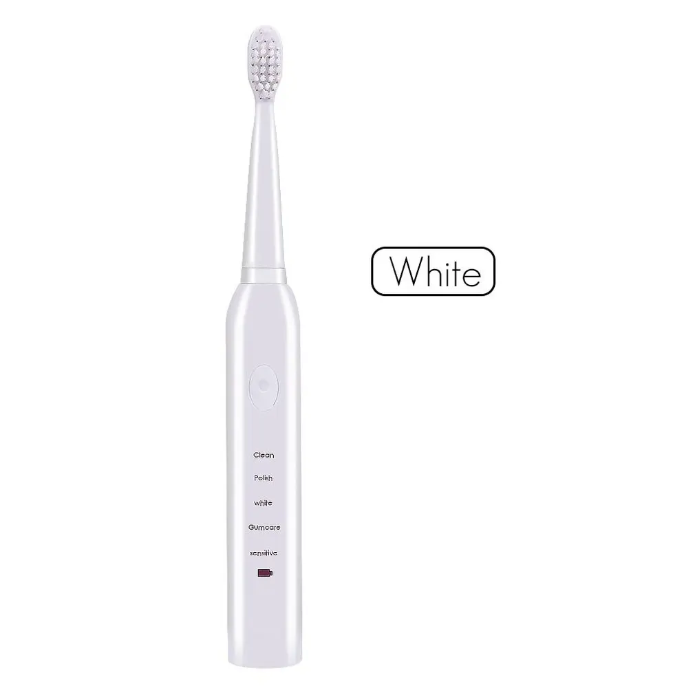 Powerful Electric Toothbrush Rechargeable Ultrasonic Washable Electronic Whitening Waterproof Teeth Brush