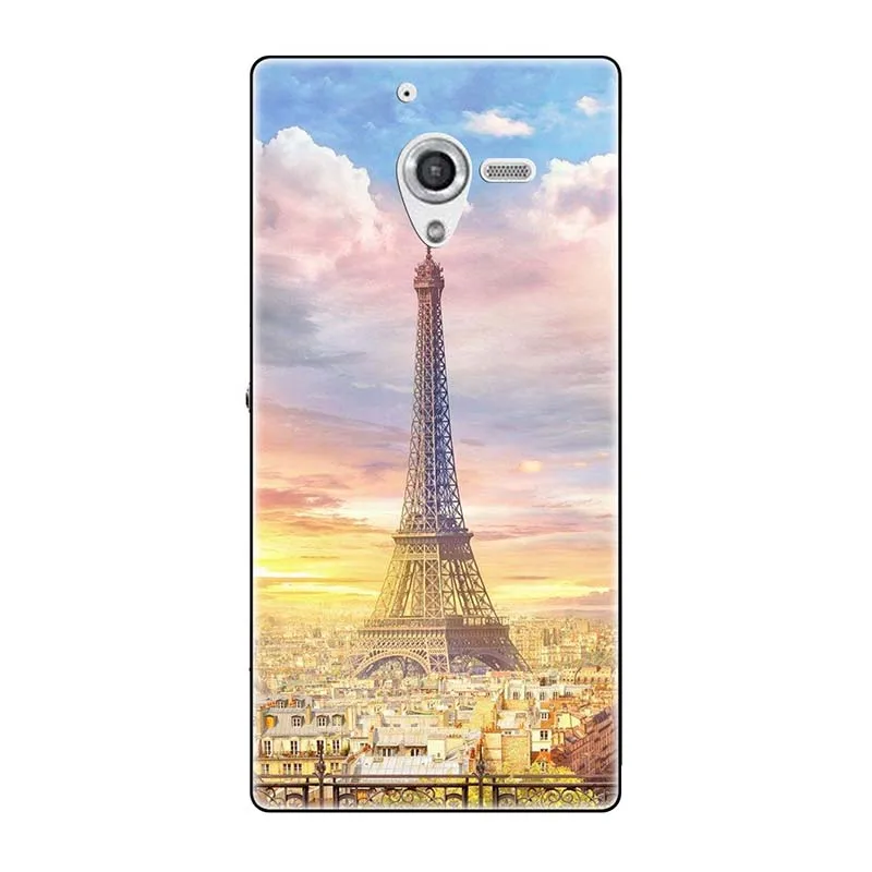 Чехол для телефона sony Xperia ZL L35H C6502 C6503 C6506 принт для sony ZL L35H для sony L35H для sony Xperia ZL L35H мягкий силиконовый