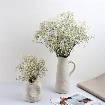 

30g/Bundle,15-35CM Gypsophila Natural Fresh Dried Preserved Dancing Flowers,Real Forever Flower Grass Branch For Home Decor