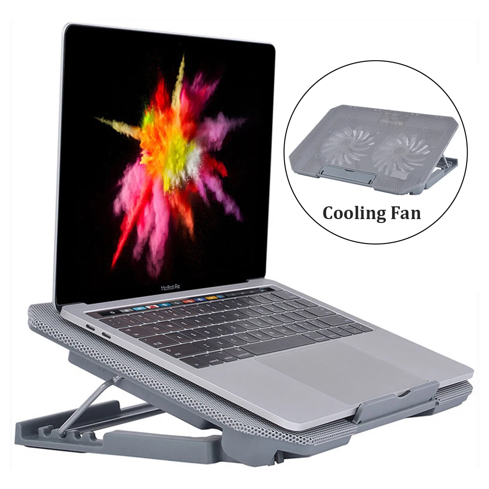 Портативная подставка для ноутбука Складная держатель Macbook Air Pro lenovo Dell hp asus