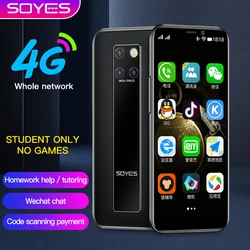 SOYES S10-H Mini Mobile Phone 4G LTE 3GB 32GB/64GB Android 9.0  3.5'' Small Smartphone Ultra-Thin Student Mobile Phone Dual SIM