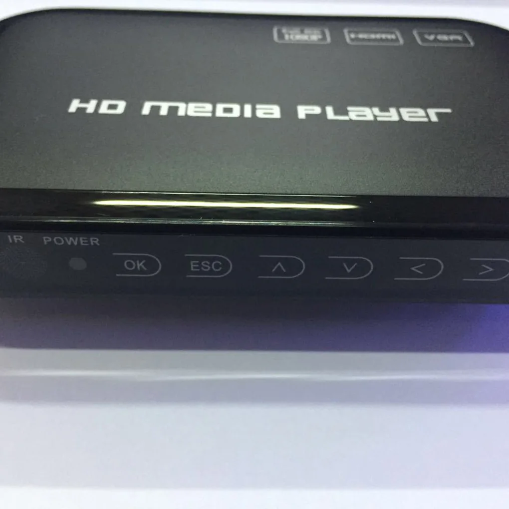 Full HD 1080P медиаплеер центр мультимедийный видео плеер HD SD SDHC MMC карты USB пульт дистанционного управления EU/US/UK/AU разъем