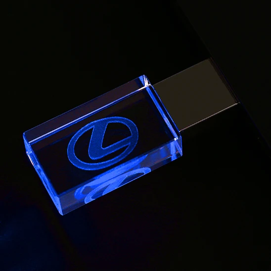JASTER lexus kristal+ металлический USB флеш-накопитель, флешка, 4 ГБ, 8 ГБ, 16 ГБ, 32 ГБ, 64 ГБ, 128 ГБ, внешняя карта памяти, u-диск - Цвет: blue