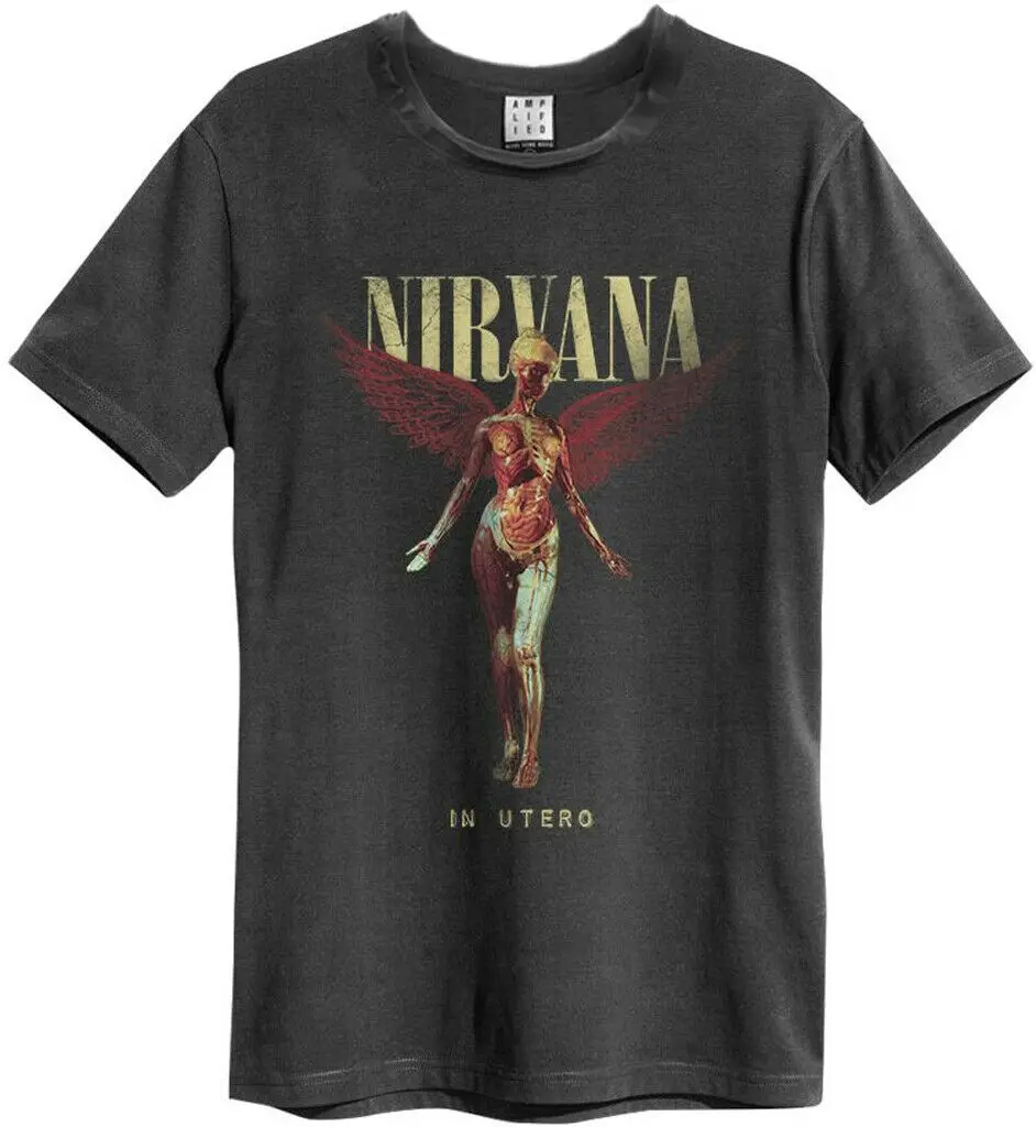 Футболка Nirvana' In Utero Color-усиленная одежда-Neu Und Offiziell