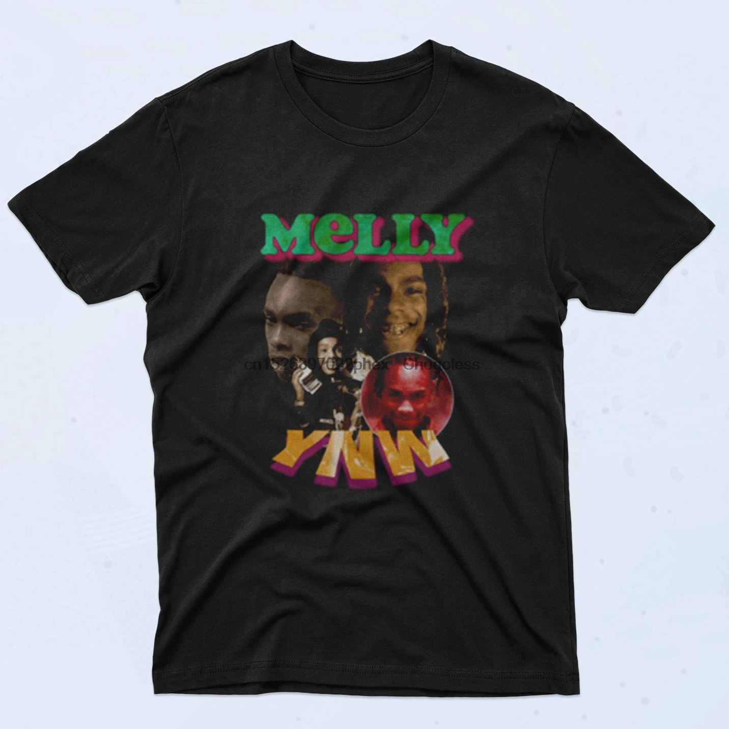 Футболка в стиле 90-х Ynw Melly Mel Killing On My Mind |