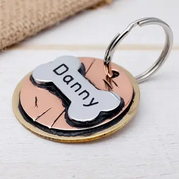 

Personalized Pet Tag Custom Dog Tag Cat Tag Cat Collar Tag ID Tag Dog Name Tag Personalized Tag Size Choice