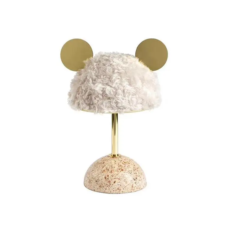 

Modern Iron Table Lamp Home Decor Cartoon Table Lamps for The Bedroom Bedside Study Hotel Living Children's Room Desk Light Lamp