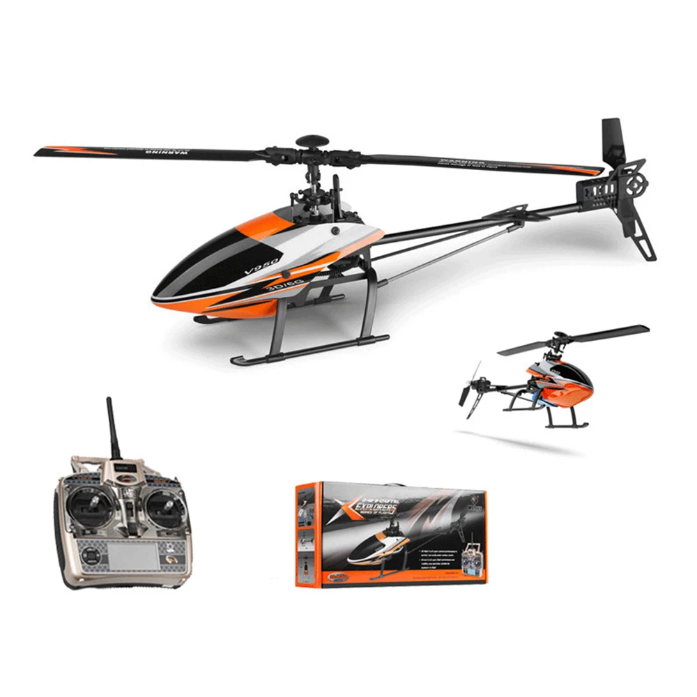 WLtoys V950 RC Helicopter Drone 2.4G 6CH 3D 6G Mode Brushless Motor RTF BNF RC Quadcopter Remote Control Toys for Kids Gifts