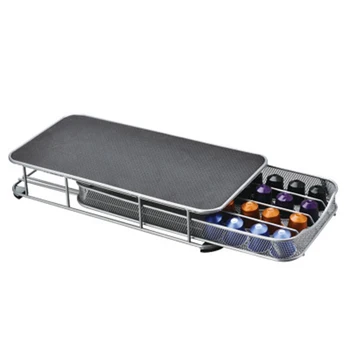 

Coffee Capsule Holder Rack Dispenser Stand Kitchen Storage Drawer For Nespresso Kitchen Tools Accessories