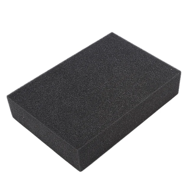 black Черный Square Needle Pin плотной пены подушки коврик держатель вставки ремесло валяния швейная инструмент иглы для валяния пены - Цвет: black