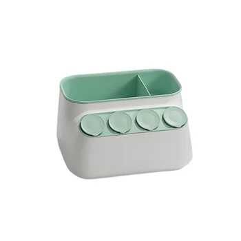 

PP Restaurant Cutting Board Home Kitchen Organizer Storage Container Seasoning Jar Cutlery Flatware Multifunction Spice Rack