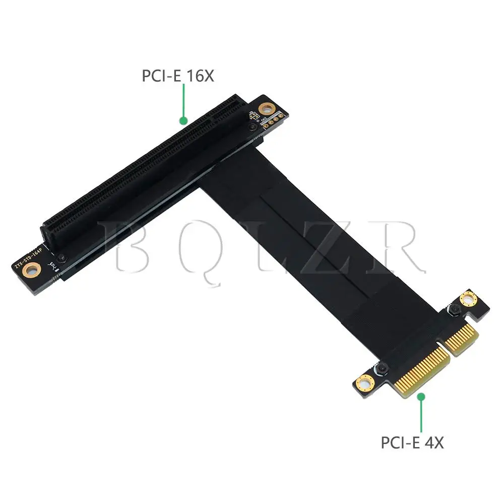 Удлинительные кабели BQLZR 22 см x 15 см PCI-e PCI 16X Express 90 градусов до 180 4X