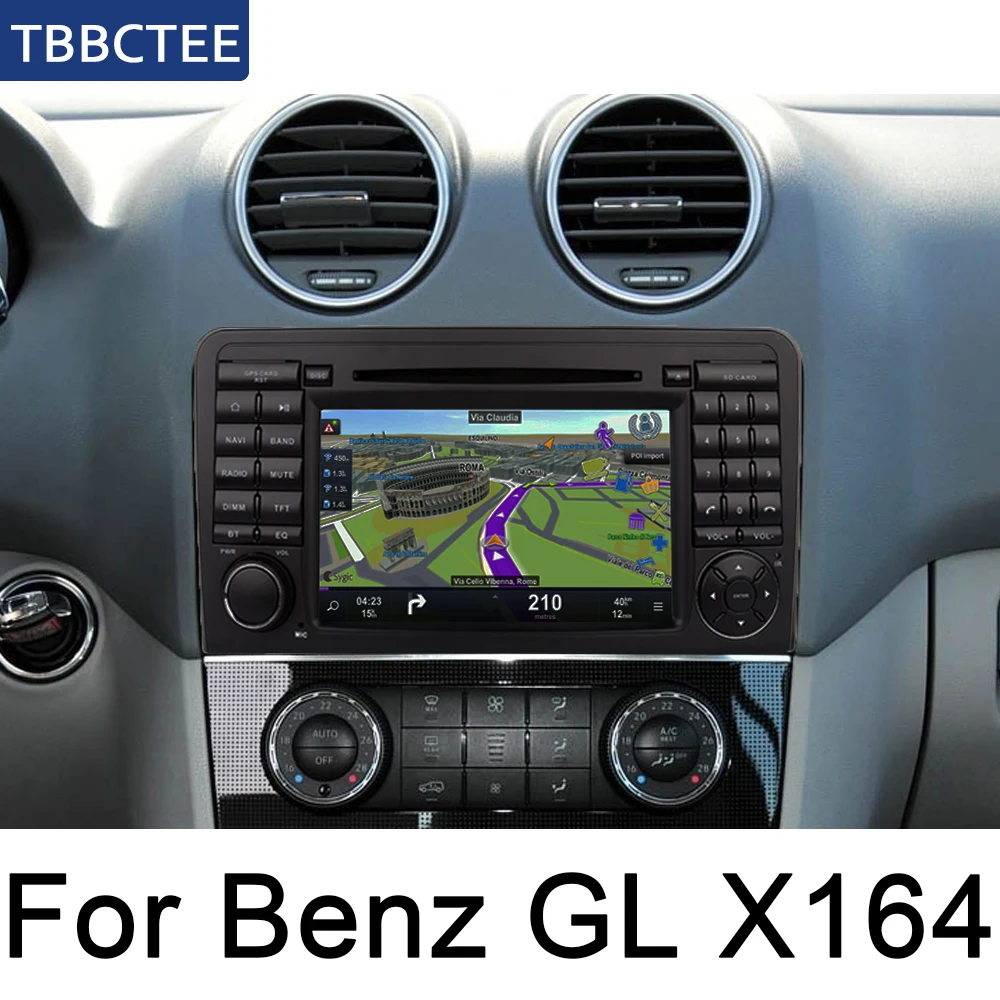 Для Mercedes Benz GL X164 2007~ 2012 NTG Android автомобильный DVD плеер с JPS и навигацией навигация WiFi BT Mulitmedia система аудио стерео эквалайзер карта