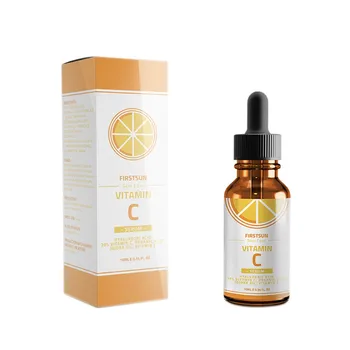 

10ml Liquid Vitamin C Serum Hyaluronic Acid Whitening Anti-Aging Anti Winkles Moisturizing Face Care Essence M9