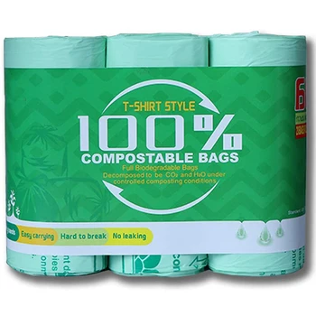 Biodegradable Compostable Garbage Bin Roll Bags Eco Friendly Garbage Bags » Planet Green Eco-Friendly Shop