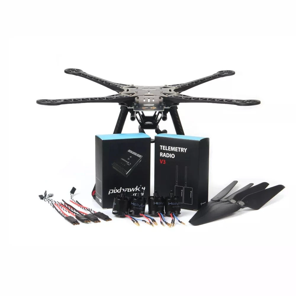 Новинка 2019 радиоприемник Holybro S500 V2 Frame Mini Pixhawk 4 FC 433/915 мгц для телеметрии 2216 880KV