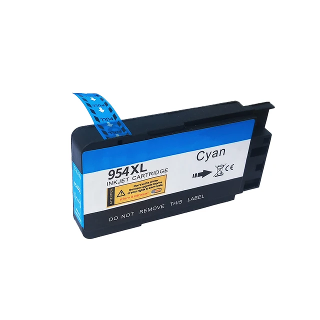 Refillable 954xl ink cartridge for compatible HP OfficeJet Pro printers