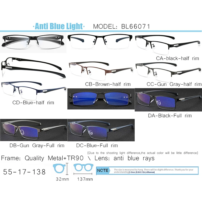 IVSTA титановые компьютерные очки, анти-синий светильник, блокирующая оправа для очков, мужские прямоугольные прозрачные лучи, игровые очки TR90 из металла Nerd