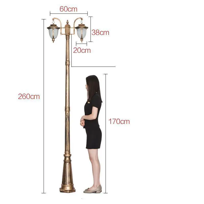 Version E Straatverlichting уличный светильник Ogrodowe уличный светодиод внедорожный светильник Uliczna наружный уличный светильник - Испускаемый цвет: Version E
