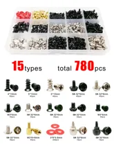  305/780pcs Computer PC Case Hard Disk Drive Fan Motherboard Power Supply Server Assemble Repair Hand Screw Bolt Standoff Set Kit 
