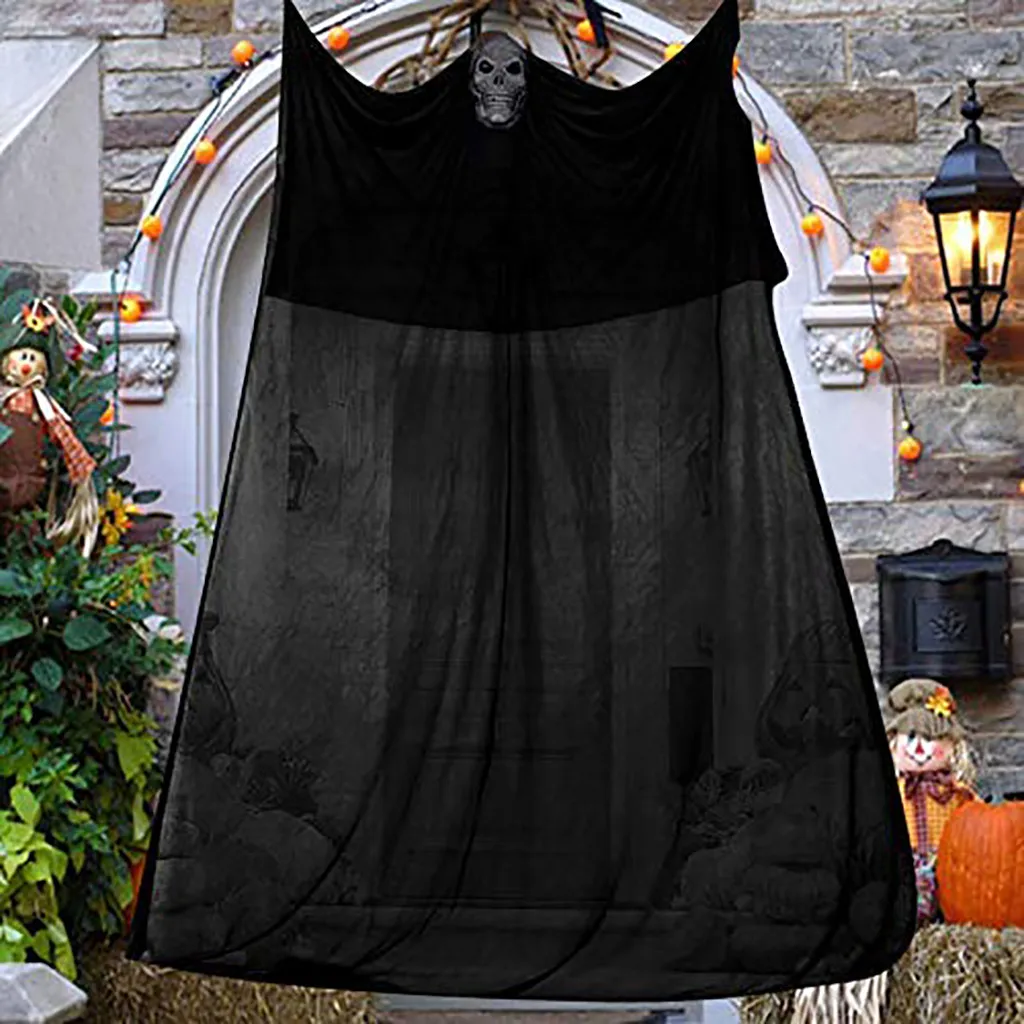 Horrible Hanging Skeleton Flying Ghost New Halloween Props Scary Ghost Decorations Prop Halloween Party Decoration#G7