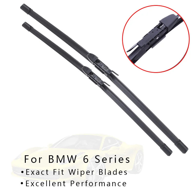 Wiper Blades for BMW 6 Series E63 E64 F06 F12 F13 630Ci 630i 645Ci 640i