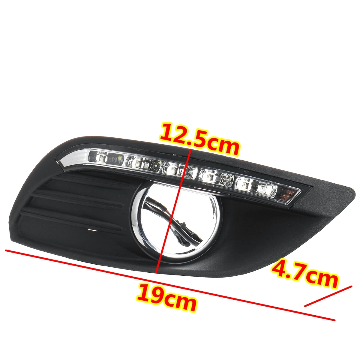 Дневные ходовые огни Светодиодные ДХО для Ford Focus mk2 2 2008 2009 2010 2011 2012 2013 дневные