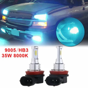 

2* Car LED Headlight Bulb Driving Lamp Low Beam Fog Light HB4 35W 8000K 4000LM