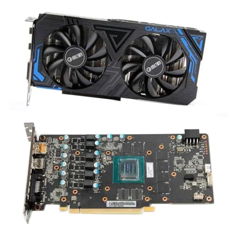 Bykski водного блока использовать для GALAX GAINWARD RTX2060/KFA2 2060 GTX1660 Ti [1-Click OC] Полное покрытие медный радиаторный блок/A-RGB/RGB